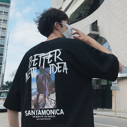 Round Neck Student Fashion Hong Kong Top