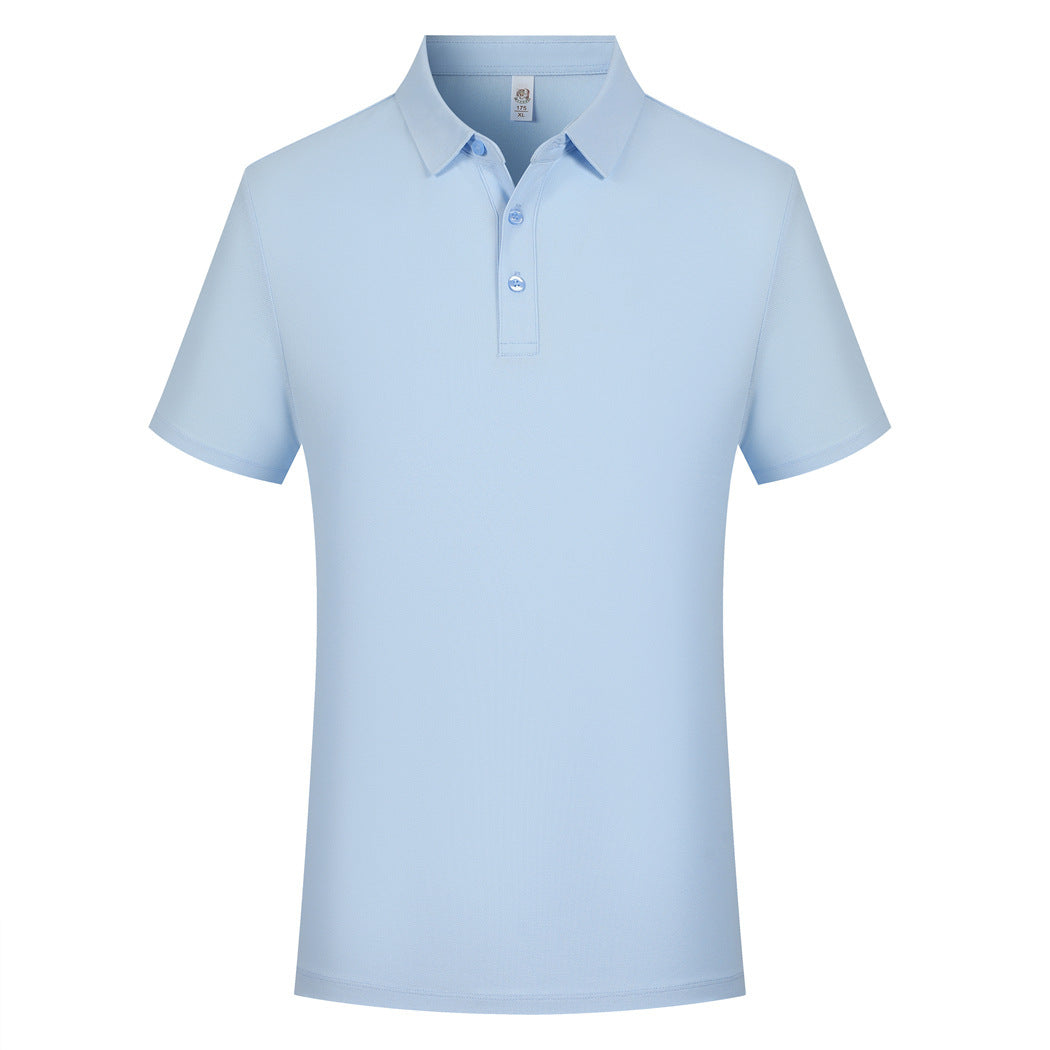 Male Solid Color 40 Solona Pearl Cotton Polo Shirt