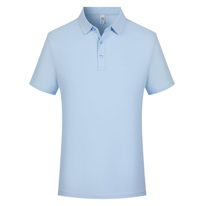 Male Solid Color 40 Solona Pearl Cotton Polo Shirt