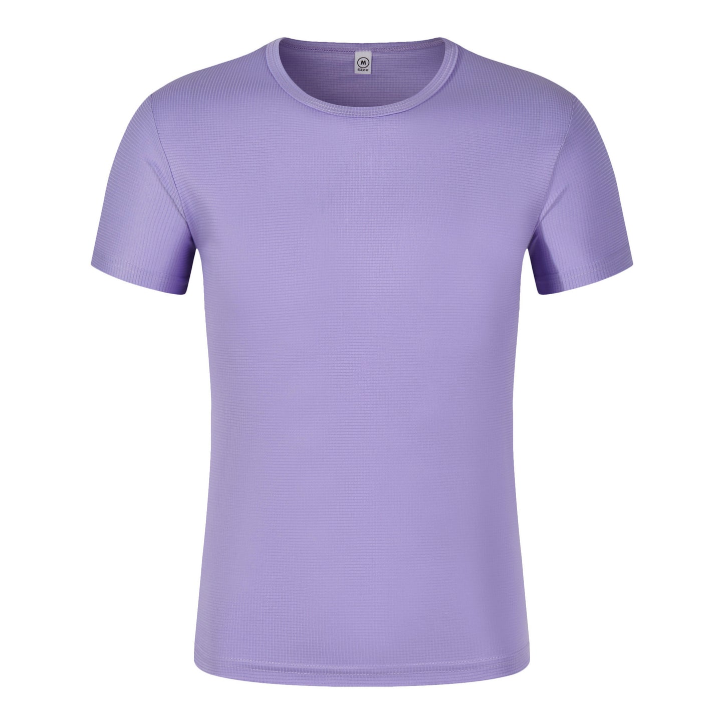 Sports Small Square Quick-drying Solid Color Short-sleeved Men's T-shirt