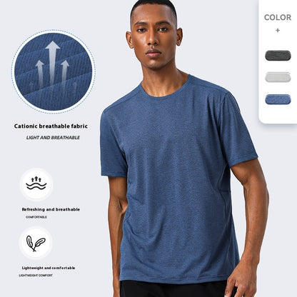 Summer Lightweight Breathable Cool Short Sleeve