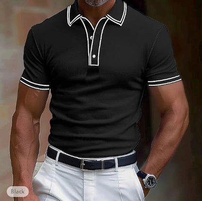 Men's Summer Loose Color Short-sleeved T-shirt