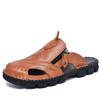 Summer Outdoor Men's Half Slippers Casual Lazybones' Shoes Fashion