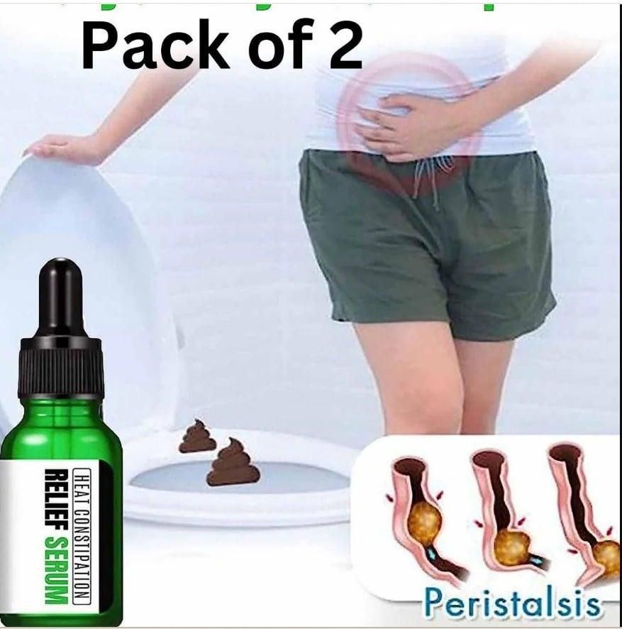 Heat Constipation Relief Serum Pack of 2