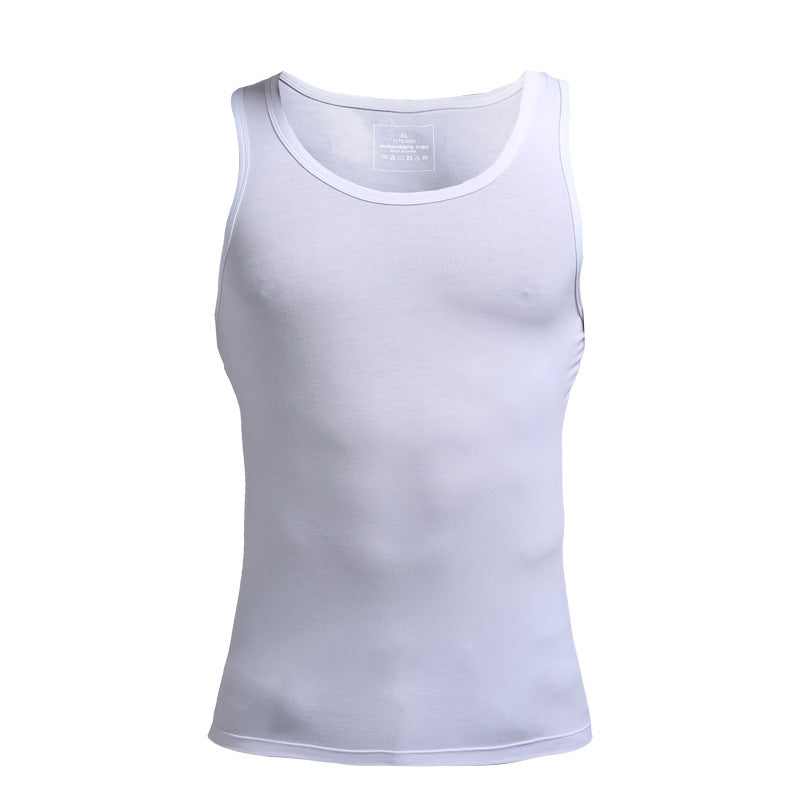 Men's Summer Fashionable Slim Fit Bodybuilding Bottoming Shirt