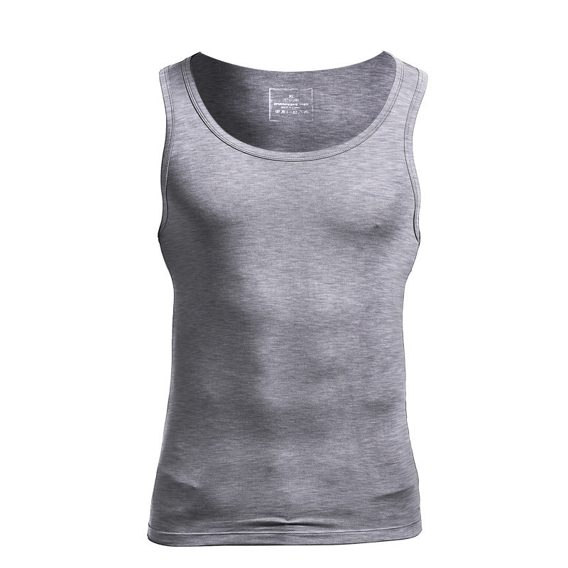 Men's Summer Fashionable Slim Fit Bodybuilding Bottoming Shirt
