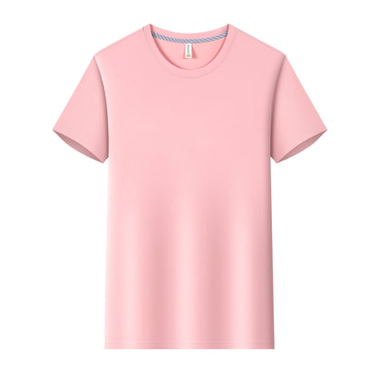 Ice Water Cube Brocade Ammonia Round Neck T-shirt