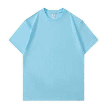 Loose Half Sleeve American Small Neckline Bottoming Shirt