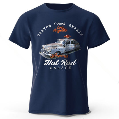Car Club Patch Print Unisex T-shirt