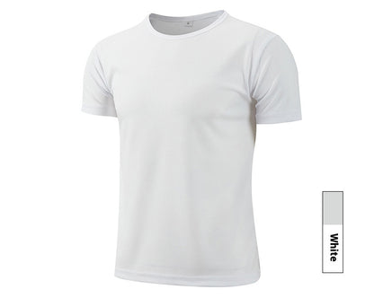 Quick-drying T-shirt Round Neck Short-sleeved Shirt Work Clothes Outside
