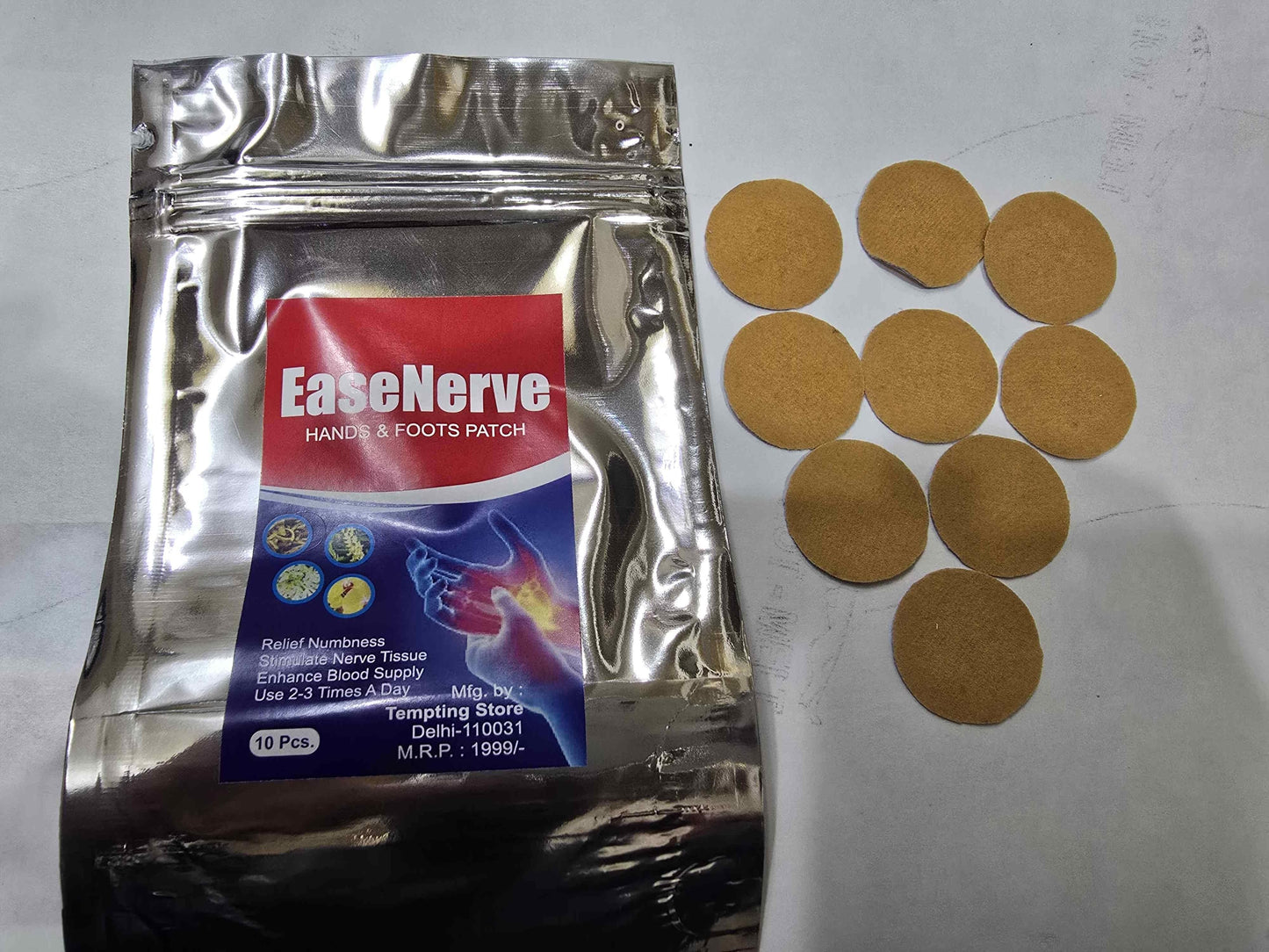 Ease Nerve Hands and Foots Patch