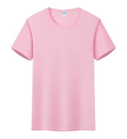 Running Fitness Short Sleeve Ice Silk Round Neck Quick-drying T-shirt