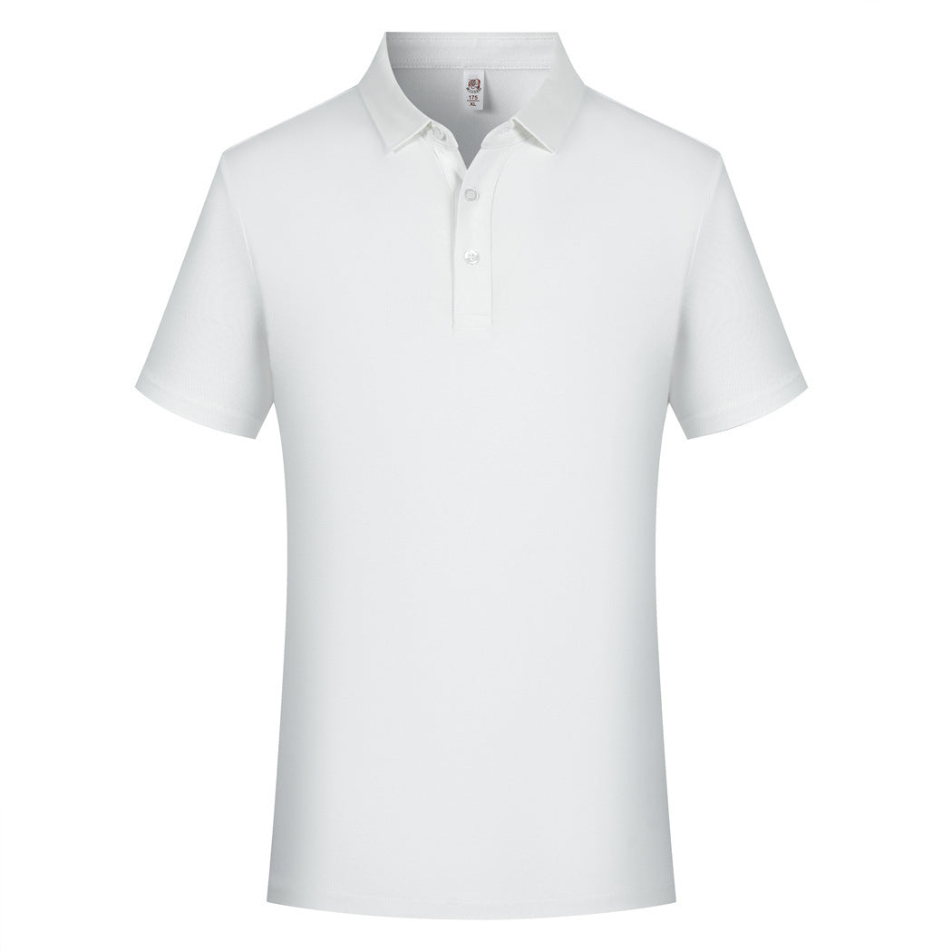 Male Solid Color 40 Solona Pearl Cotton Polo Shirt