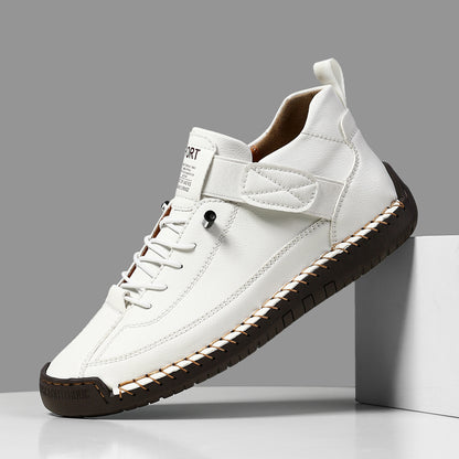 Men's Mid Top Martin Boots Outdoor Casual Shoes