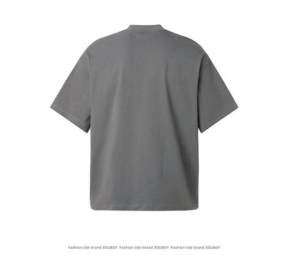 American Retro National Trend Hip Hop Graffiti Short Sleeve