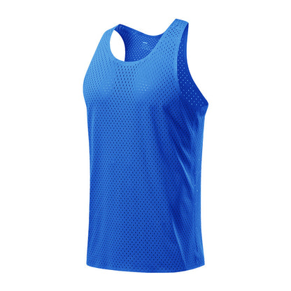 Men's Solid Color Outdoor Quick-drying Breathable Sleeveless Vest