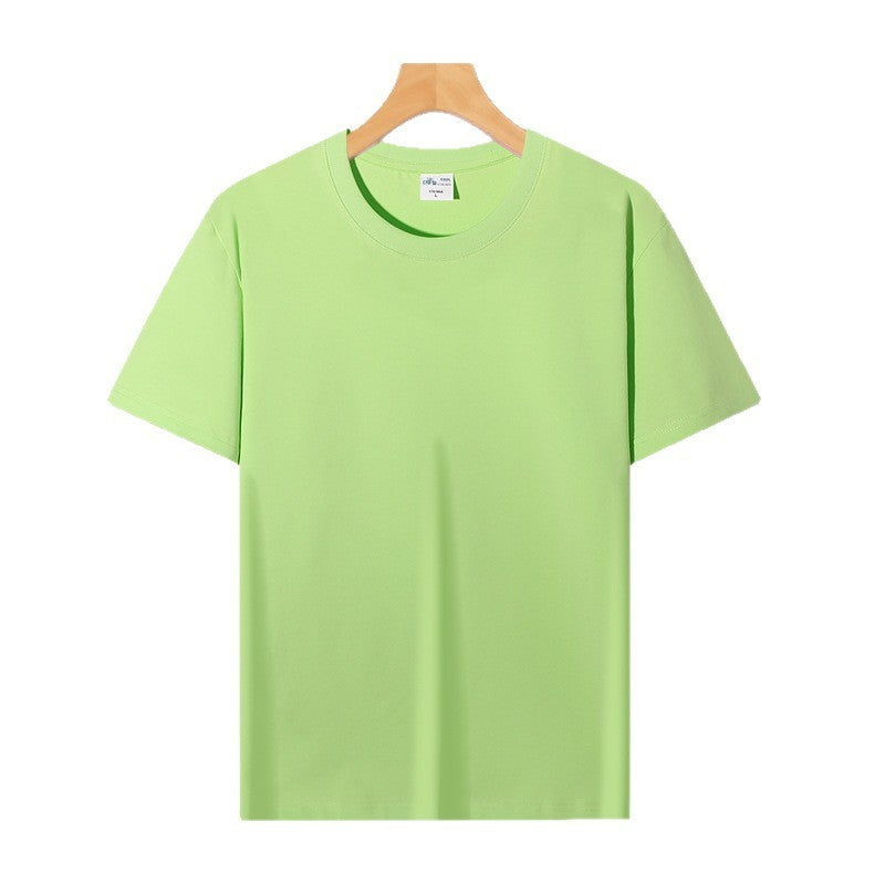 Liquid Ammonia Cotton Cool Feeling Short-sleeved Shirt