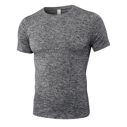 Men's Stretch Quick Drying Clothes Short-sleeved Shirt