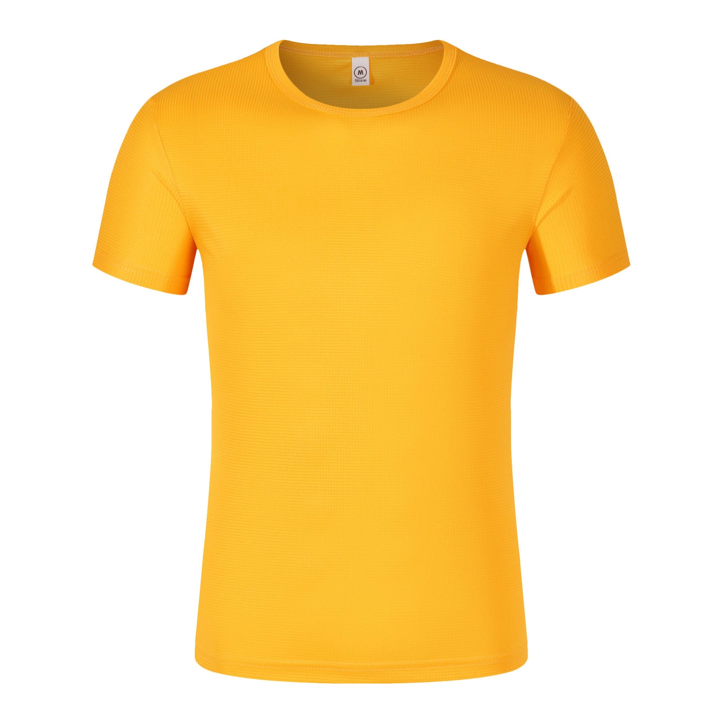 Sports Small Square Quick-drying Solid Color Short-sleeved Men's T-shirt