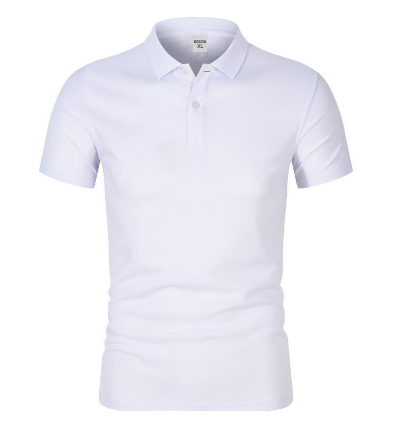 Quick-drying Polo Collar Work Clothes Simple And Comfortable Polo Shirt