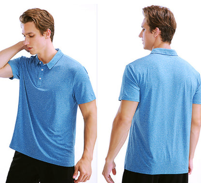 Group Building Activity Printed Solid Color Round Neck T-shirt