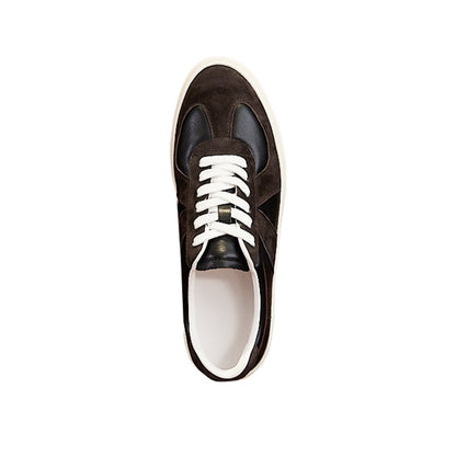 Retro Color Matching Couple Casual Flat Skateboard Shoes