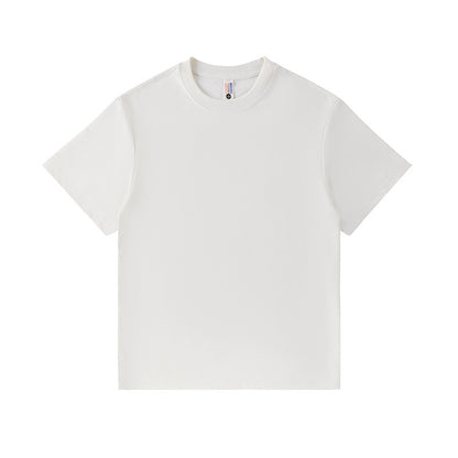 Antibacterial Three-proof Round Neck Solid Color Short Sleeve