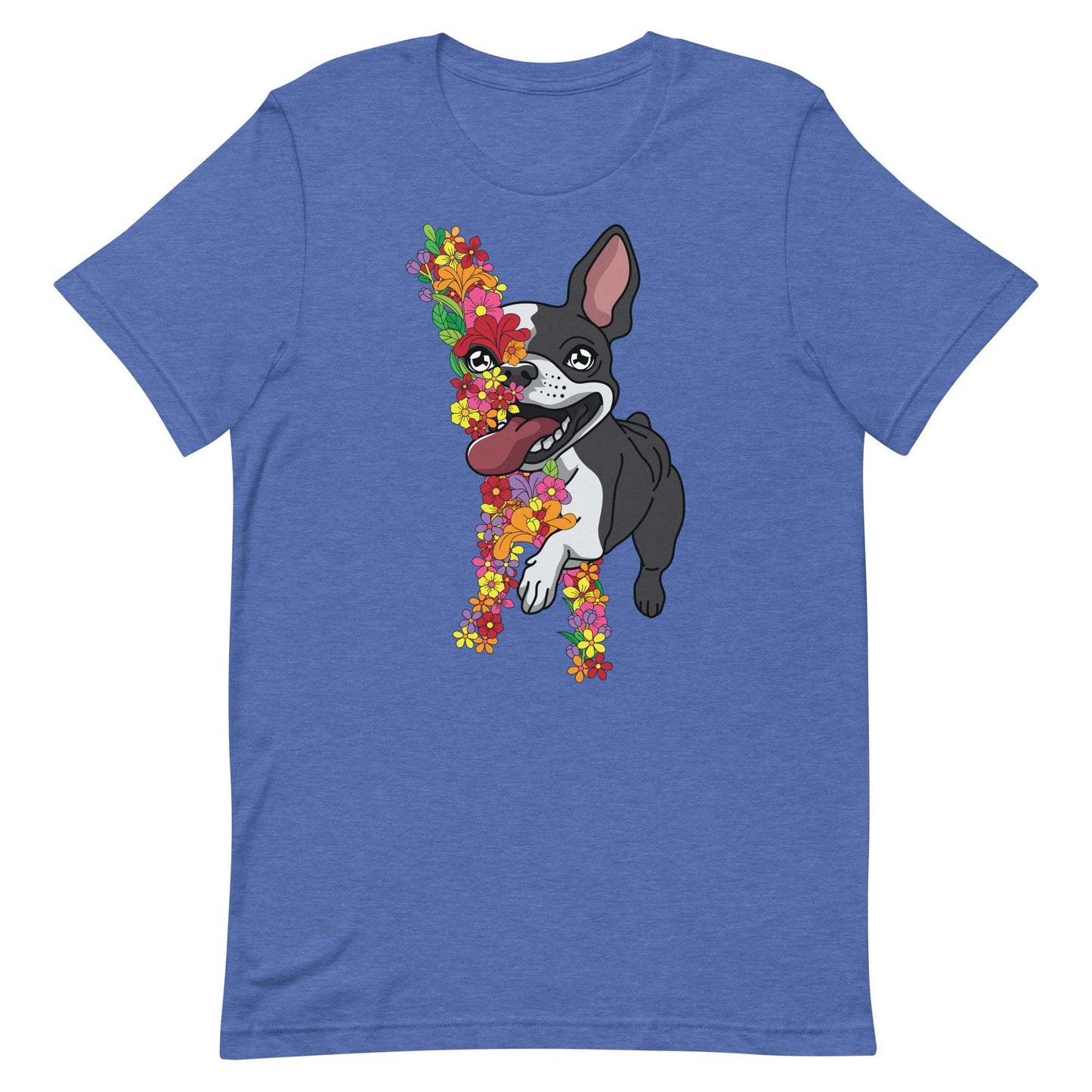Dog Print Short Shirt Team Uniform European And American Fabrics