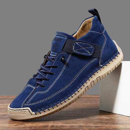 Men's Mid Top Martin Boots Outdoor Casual Shoes
