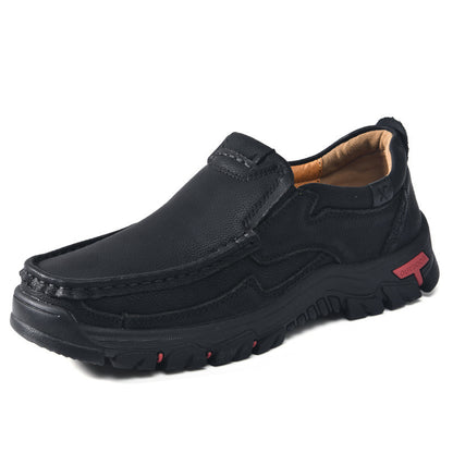 Men's Plus Size Casual Loafers Non-slip Breathable Latex Insole