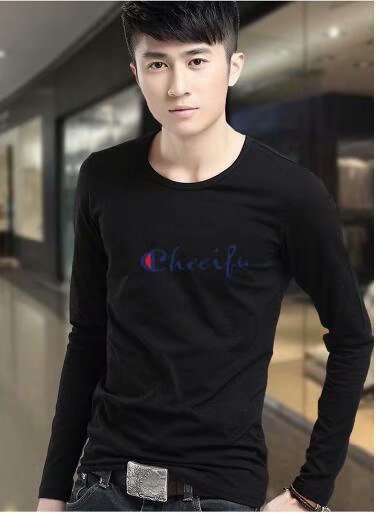 Men's round neck printed t-shirt