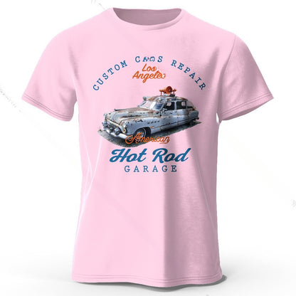 Car Club Patch Print Unisex T-shirt