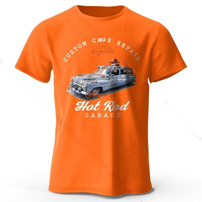 Car Club Patch Print Unisex T-shirt