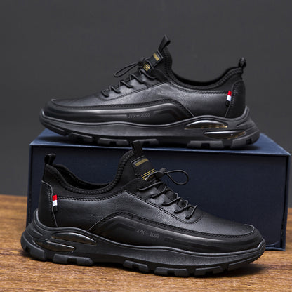 Men's Fleece Lined Padded Warm Keeping Waterproof Sneakers