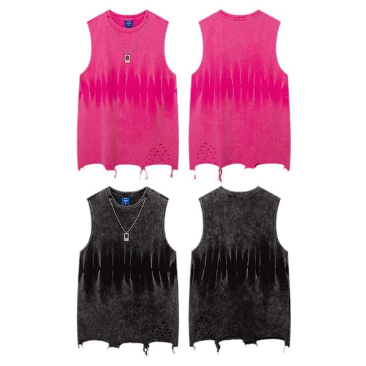 Sleeveless Vest Men's Loose Hip-hop Top
