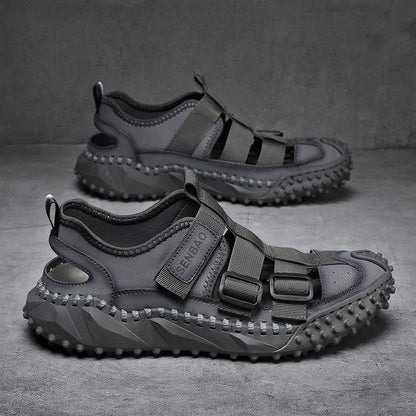 Plus Size Men's Mesh Breathable Casual Shoes Hollow Out