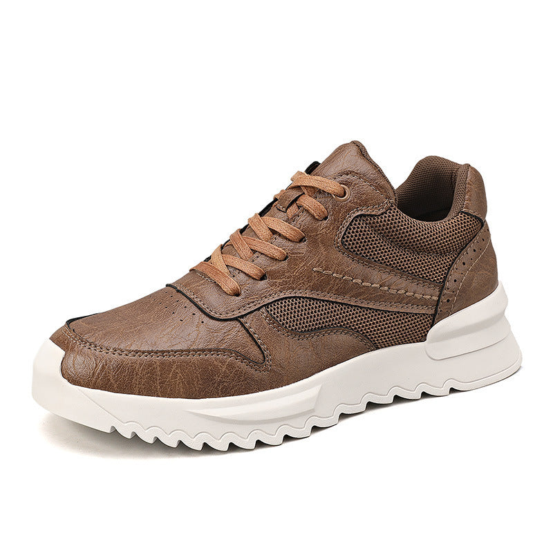 Invisible Wedge Hidden Heel Men's Casual Sports Shoes