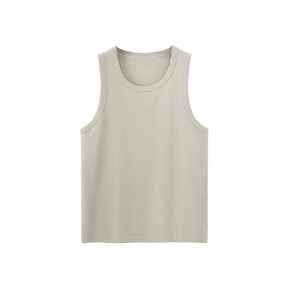 Stretch Tight Navy T-shirt Vest American Heavy Slim Short Sleeve