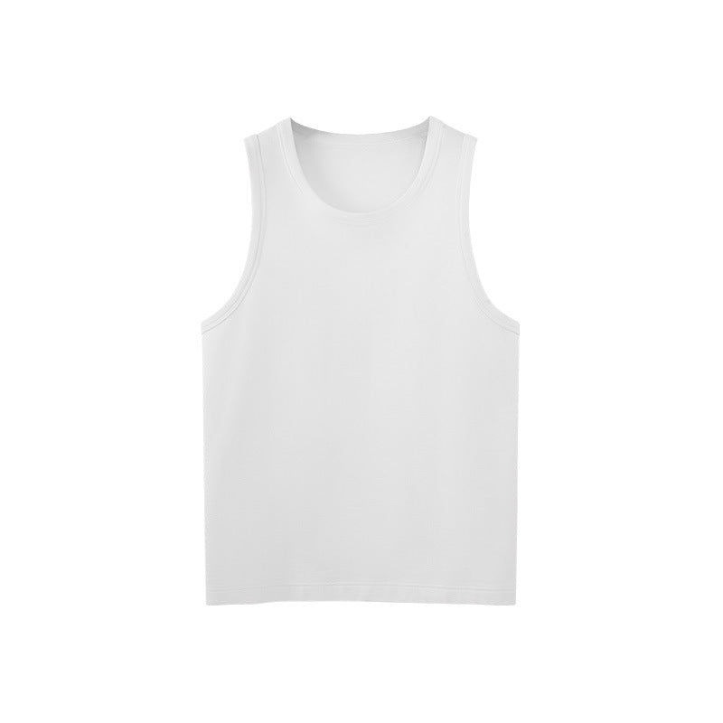 Stretch Tight Navy T-shirt Vest American Heavy Slim Short Sleeve