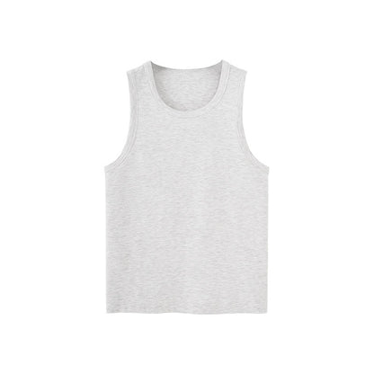 Stretch Tight Navy T-shirt Vest American Heavy Slim Short Sleeve