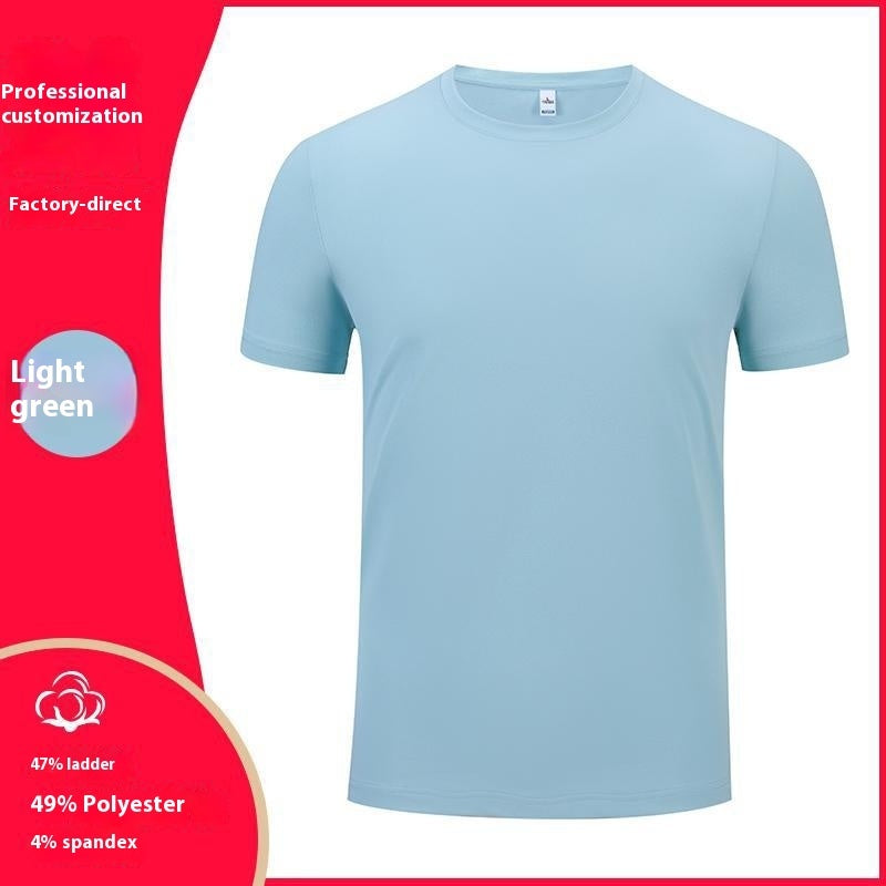 Washed Cotton Beaded Round Neck T-shirt
