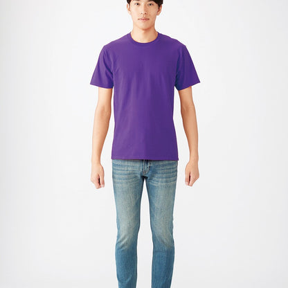 Round Neck Short Sleeve Pure Cotton