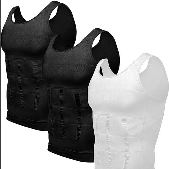 Sports Fitness I-shaped Men's Vest Shapewear