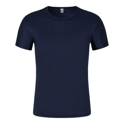 Sports Small Square Quick-drying Solid Color Short-sleeved Men's T-shirt