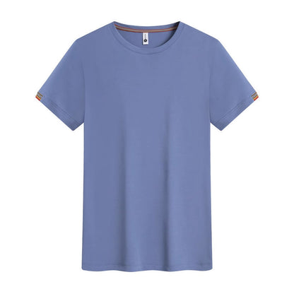 Round Neck Ice-feeling Comfortable Work Clothes Business Attire