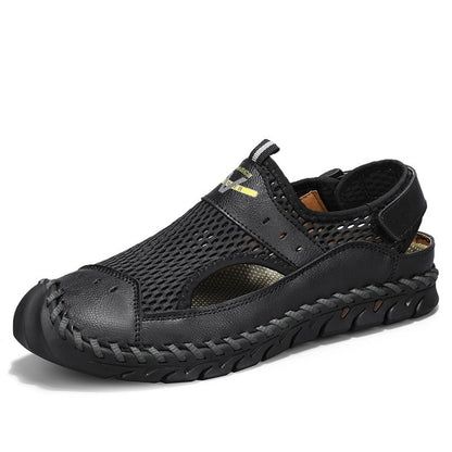 Men's Mesh Breathable Summer Hollow Shoes