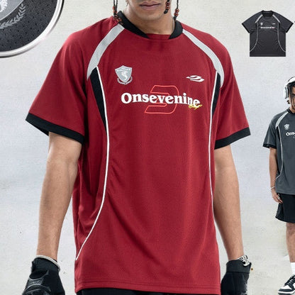Patchwork Quick-drying T-shirt Stitching Ice Hockey