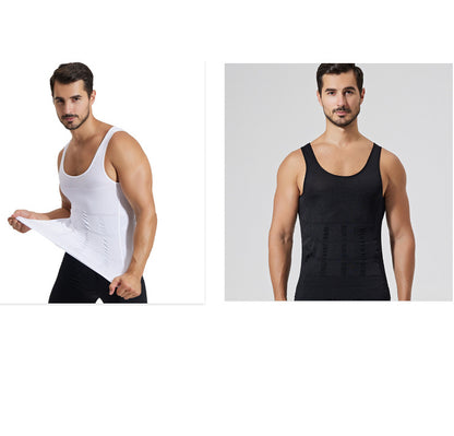 Sports Fitness I-shaped Men's Vest Shapewear