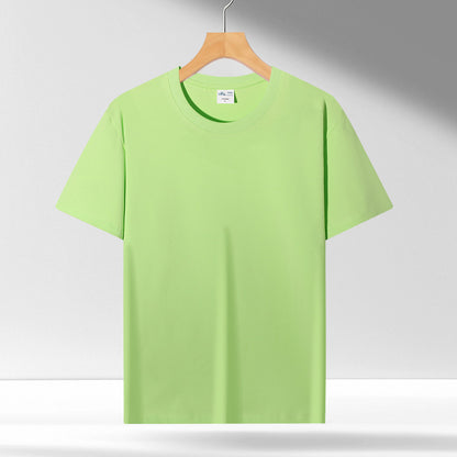 Liquid Ammonia Cotton Cool Feeling Short-sleeved Shirt