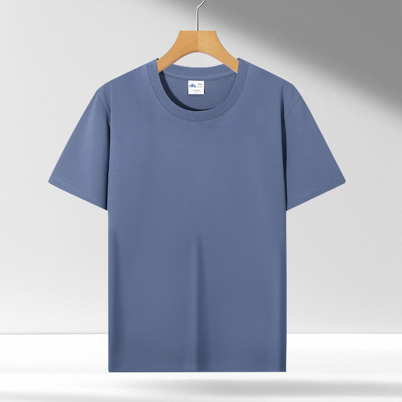 Liquid Ammonia Cotton Cool Feeling Short-sleeved Shirt